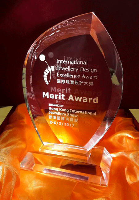  :  Merit Award  Hong Kong international Jewellery Show