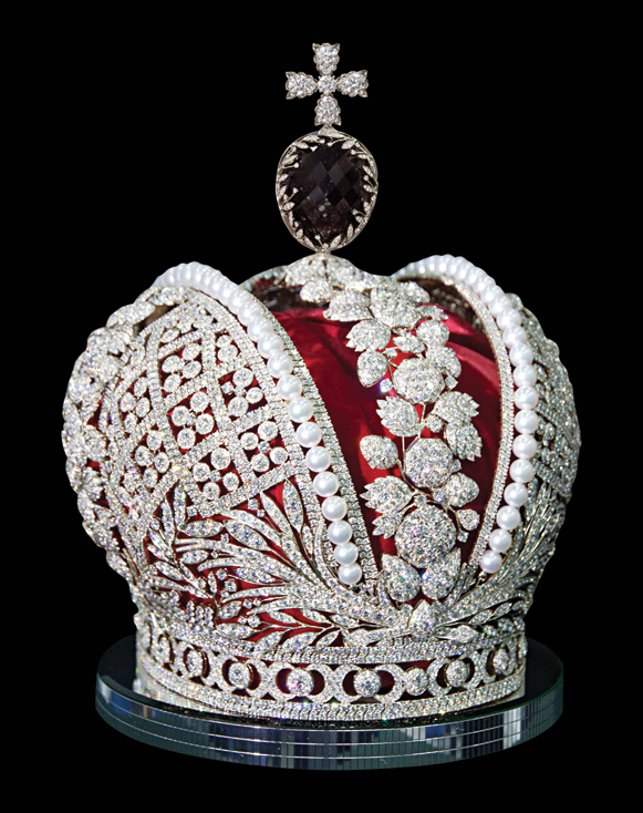 Большая императорская корона - шедевр российского ювелирного искусства