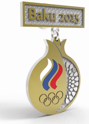 Победителям и призерам первых Европейских Игр в Баку 2015 будут вручены ювелирные знаки отличия