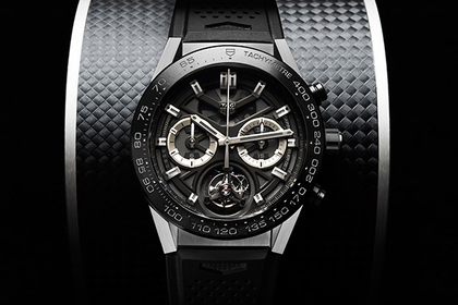 TAG Heuer выпустила хронограф с парящим турбийоном