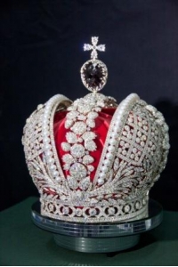 The Great Imperial Crown  the masterpiece of the russian jewellery art presented in Moscow